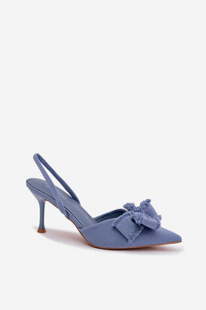 Sandály na podpatku model 224469 Step in style