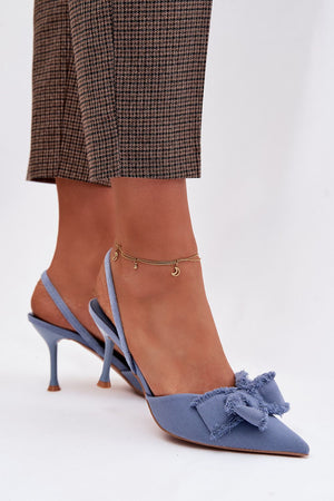 Sandály na podpatku model 224469 Step in style