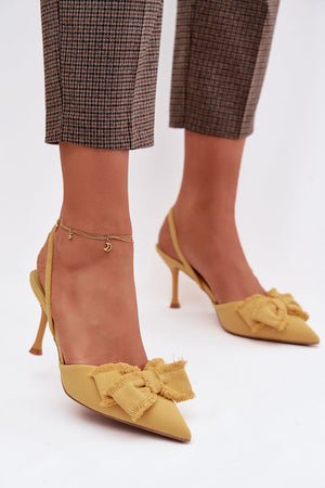 Sandály na podpatku model 224471 Step in style