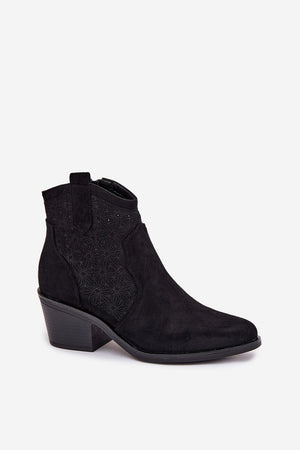 Boty na podpatku model 224621 Step in style