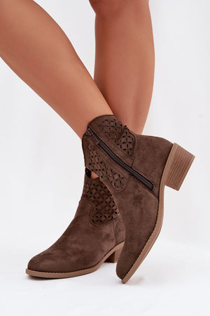Boty na podpatku model 224707 Step in style