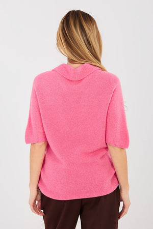 Svetr s krátkým rukávem model 224868 Italy Moda