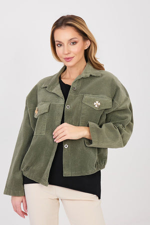 hřejivá kordová bunda model 224986 Rue Paris