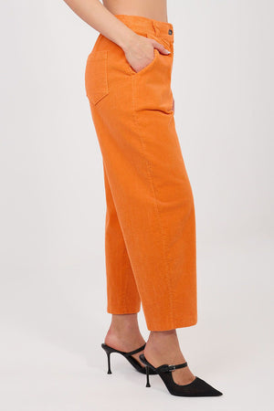 Kordové kalhoty model 225084 Rue Paris