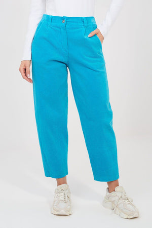Kordové kalhoty model 225086 Rue Paris