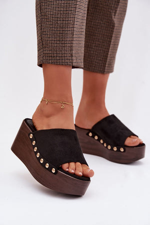 Bota na klínech model 225127 Step in style