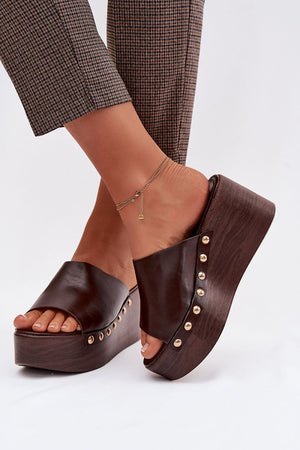 Bota na klínech model 225130 Step in style