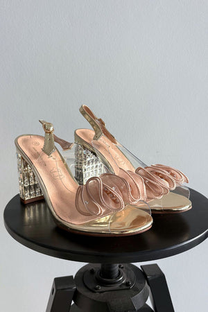 Sandály na podpatku model 225147 Step in style