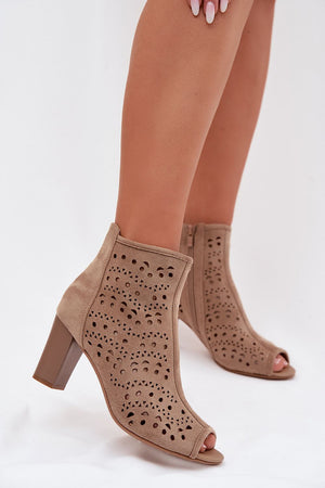 Boty na podpatku model 225197 Step in style