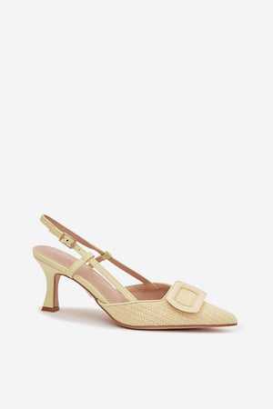 Sandály na podpatku model 225206 Step in style