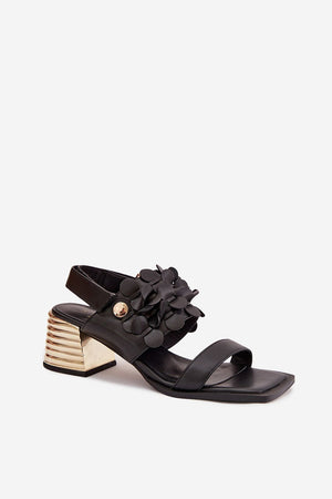 Sandály na podpatku model 225348 Step in style