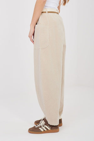 Kordové kalhoty model 225426 Rue Paris