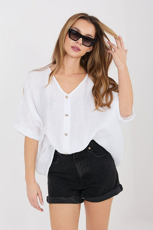 Košile s krátkým rukávem model 225512 Italy Moda