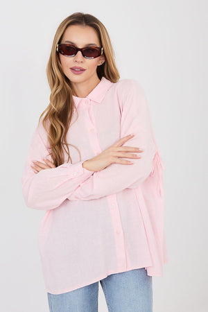 Košile s dlouhým rukávem model 225514 Italy Moda
