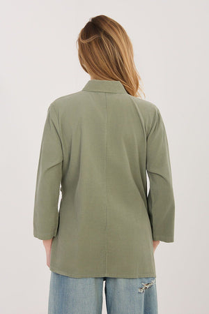 Košile s dlouhým rukávem model 225890 Rue Paris