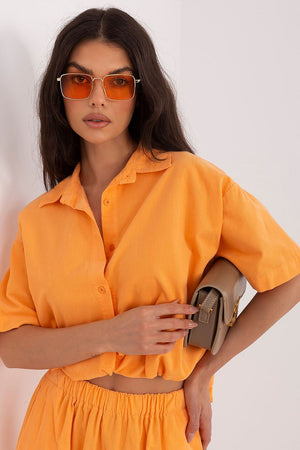 Košile s krátkým rukávem model 226022 Italy Moda