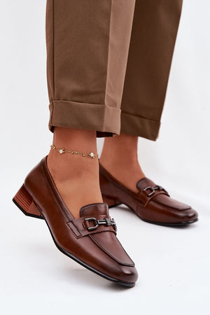 Polobotky na podpatku model 226084 Step in style