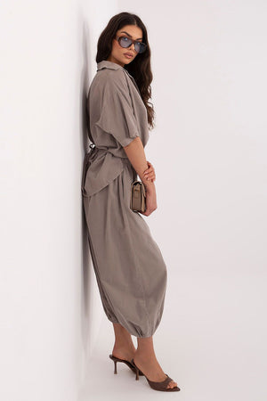 Kordové kalhoty model 226227 Italy Moda