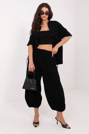 Kordové kalhoty model 226229 Italy Moda