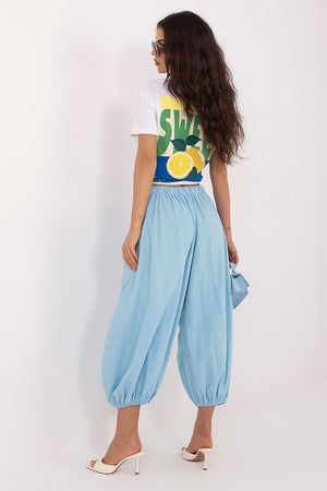 Kordové kalhoty model 226230 Italy Moda
