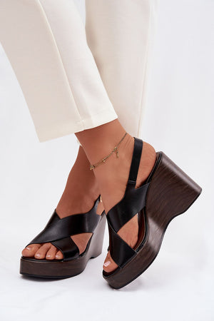 Bota na klínech model 226338 Step in style