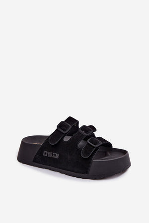 Klapky na platformě model 226347 Step in style