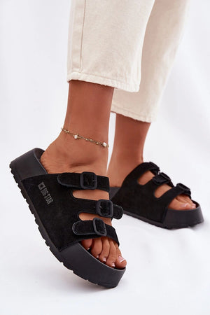 Klapky na platformě model 226347 Step in style