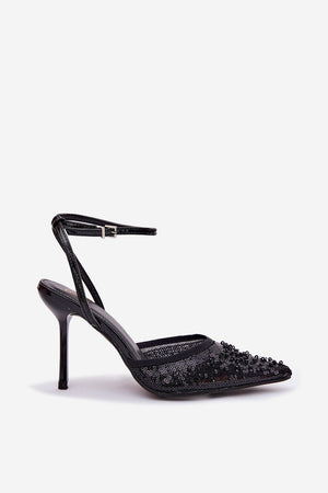 Sandály na podpatku model 226510 Step in style