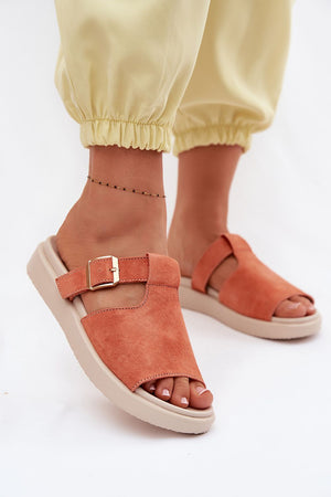 Klapky na platformě model 226520 Step in style
