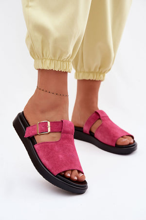 Klapky na platformě model 226521 Step in style