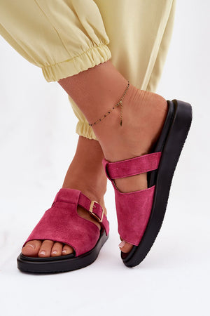 Klapky na platformě model 226521 Step in style