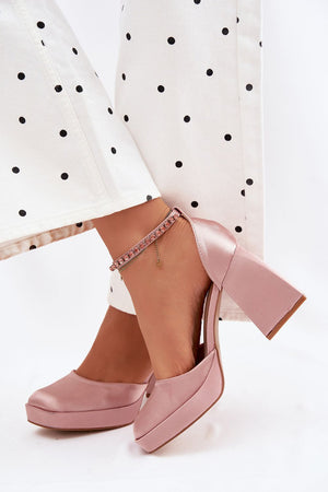 Sandály na podpatku model 226915 Step in style