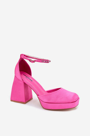 Sandály na podpatku model 226916 Step in style