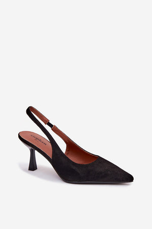 Sandály na podpatku model 226917 Step in style