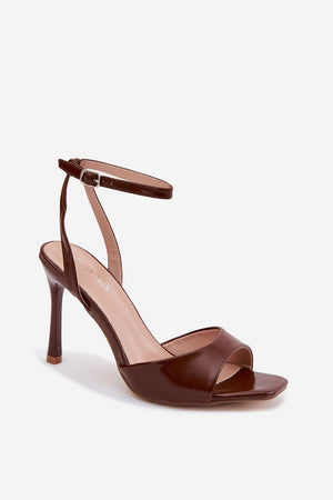 Sandály na podpatku model 227434 Step in style