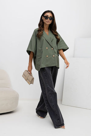Plášť model 227671 Rue Paris