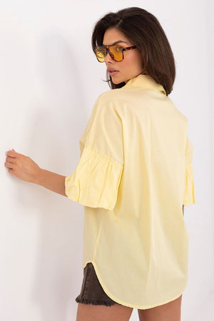 Košile s dlouhým rukávem model 227876 Italy Moda