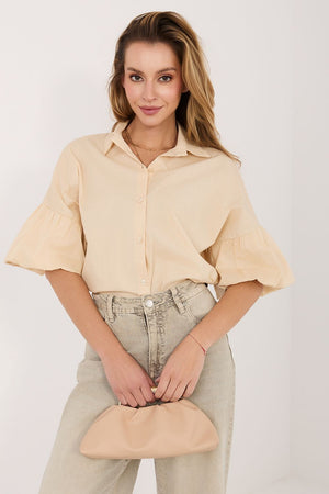Košile s dlouhým rukávem model 227875 Italy Moda