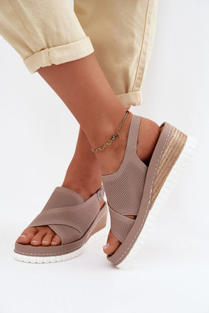 Bota na klínech model 227897 Step in style