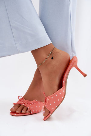 Klapky na podpatku model 227938 Step in style