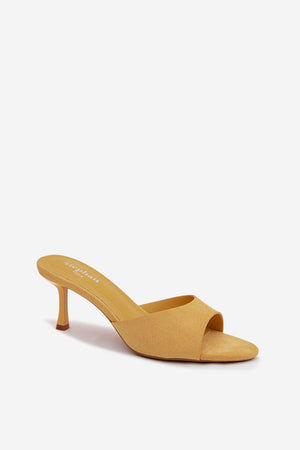 Klapky na podpatku model 227941 Step in style