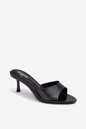 Klapky na podpatku model 227945 Step in style
