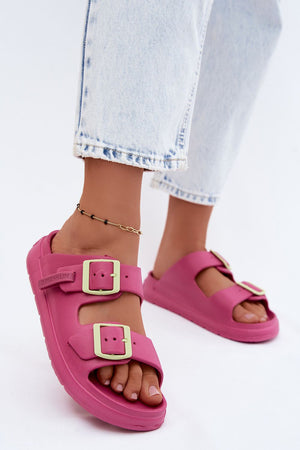 Klapky na platformě model 228372 Step in style