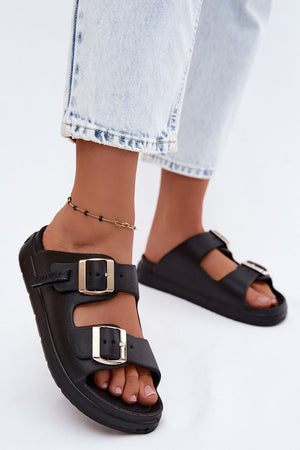 Klapky na platformě model 228375 Step in style