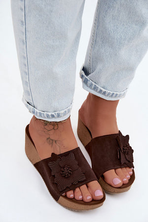 Bota na klínech model 228385 Step in style