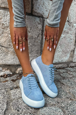 Sportovní boty na platformě model 228757 Step in style
