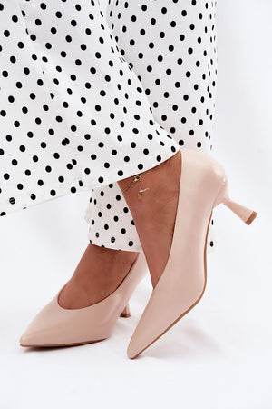 Lodičky na podpatku model 228763 Step in style