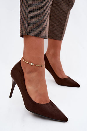 Lodičky na jehlovém podpatku model 228767 Step in style