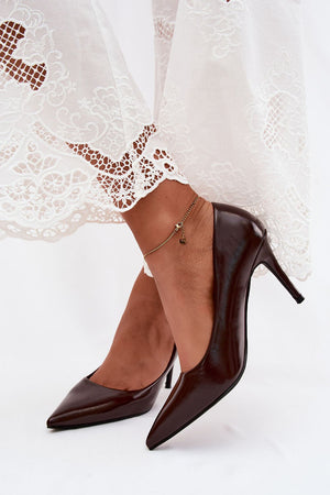 Lodičky na jehlovém podpatku model 228770 Step in style