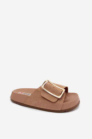 Klapky na platformě model 228786 Step in style